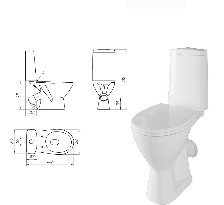 Компакт JUST 031 3/6 TPL 64073