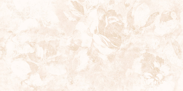 Fresco Плитка настенная декорированная рельеф цветы светло-бежевый (FRL302D) 29,8x59,8