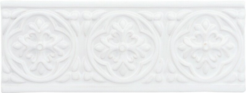Плитка ADST4001 Relieve Palm Beach Snow cap 7,5x19,8