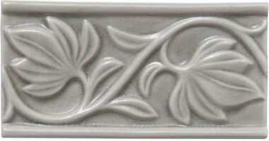 Плитка ADNT5031 RELIEVE MANUAL HOJAS SMOKE 7.5x15