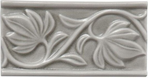 Плитка ADNT5031 RELIEVE MANUAL HOJAS SMOKE 7.5x15