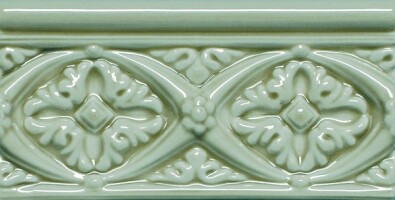 Плитка ADMO4005 Relieve Bizantino C/C Verde Claro 7.5X15