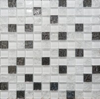 Мозаика DW7MGW00 Mosaic Glass White 30x30