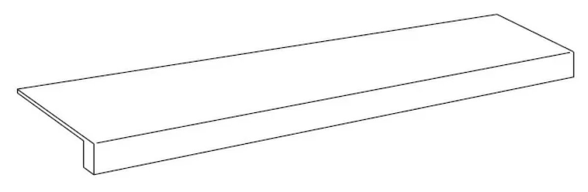 Ступени 620070802247 Rinascente Grey Scalino Frontale 33x120