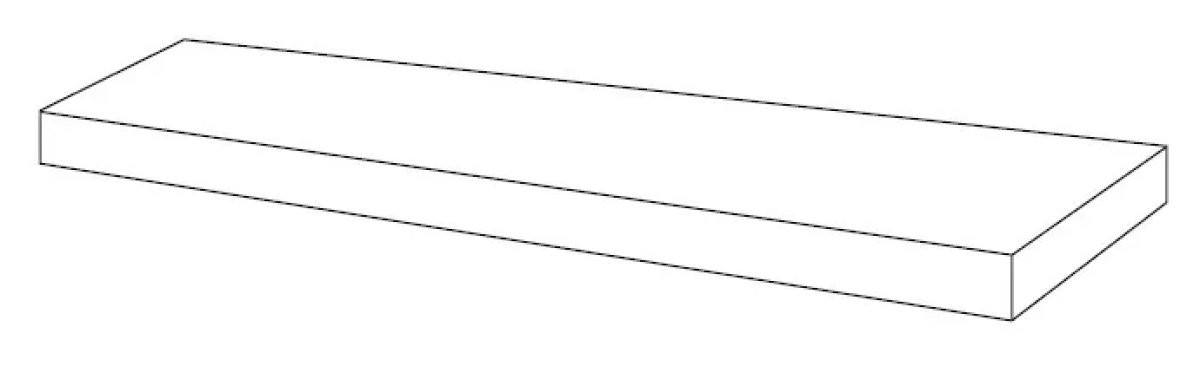 Ступени 620070802252 Rinascente Grey Scalino Angolare DX 33x120