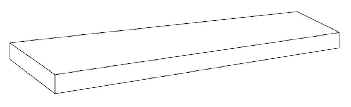 Ступени 620070802257 Rinascente Grey Scalino Angolare SX 33x120