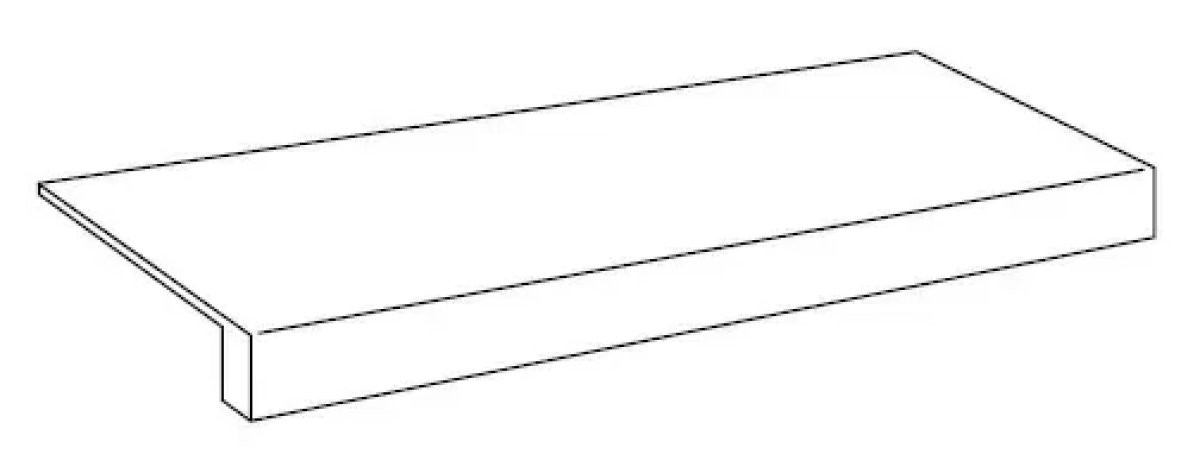 Ступени 620070802262 Rinascente Grey Scalino Frontale 33x60