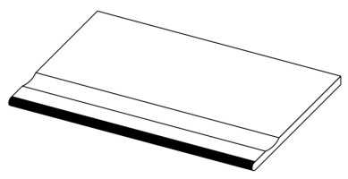 Керамогранит 620090000902 Rinascente Clay Bordo Piscina LASTRA 20mm 30x60