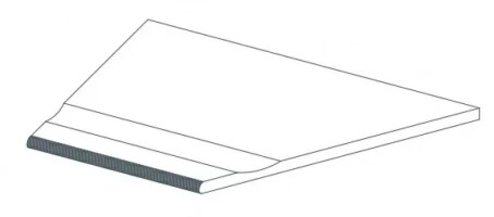 Керамогранит 620090000903 Rinascente Clay Bordo Piscina Angolo Dx LASTRA 20mm 30x60