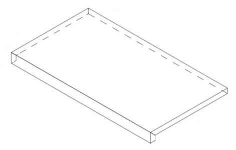Ступени 620070802275 Rinascente Clay Scalino Sp LASTRA 20mm 33x60