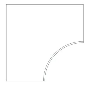Керамогранит 620090000927 Rinascente Grey Bordo Curvilineo Round LASTRA 20mm 60x60