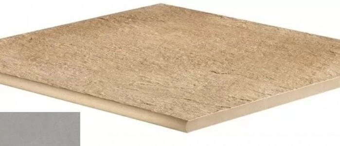 Керамогранит 620090000930 Rinascente Grey Round LASTRA 20mm 60x60