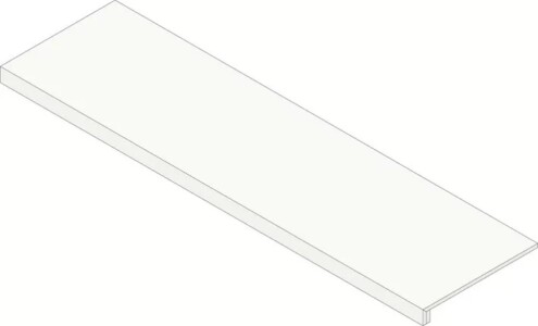 Ступени 620070002723 Rinascente Resin Smoke Scalino Frontale 33x80