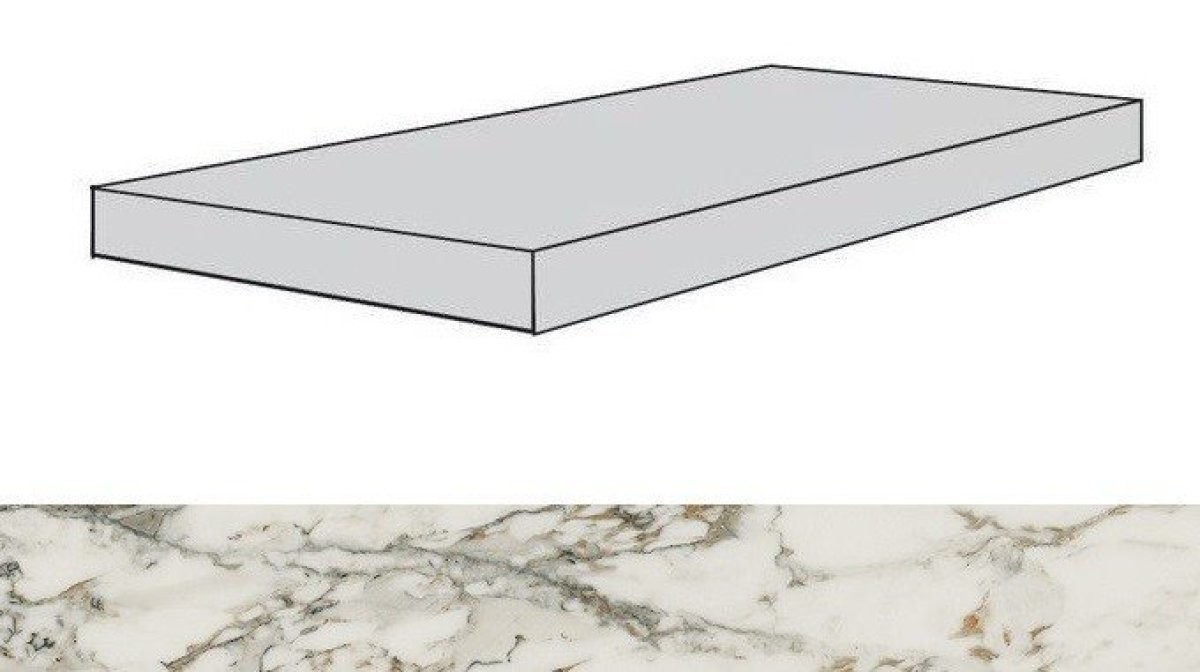 Ступени 620070001331 Allure Capraia Scalino Angolare Dx/Аллюр Капрайя Dx 33x120