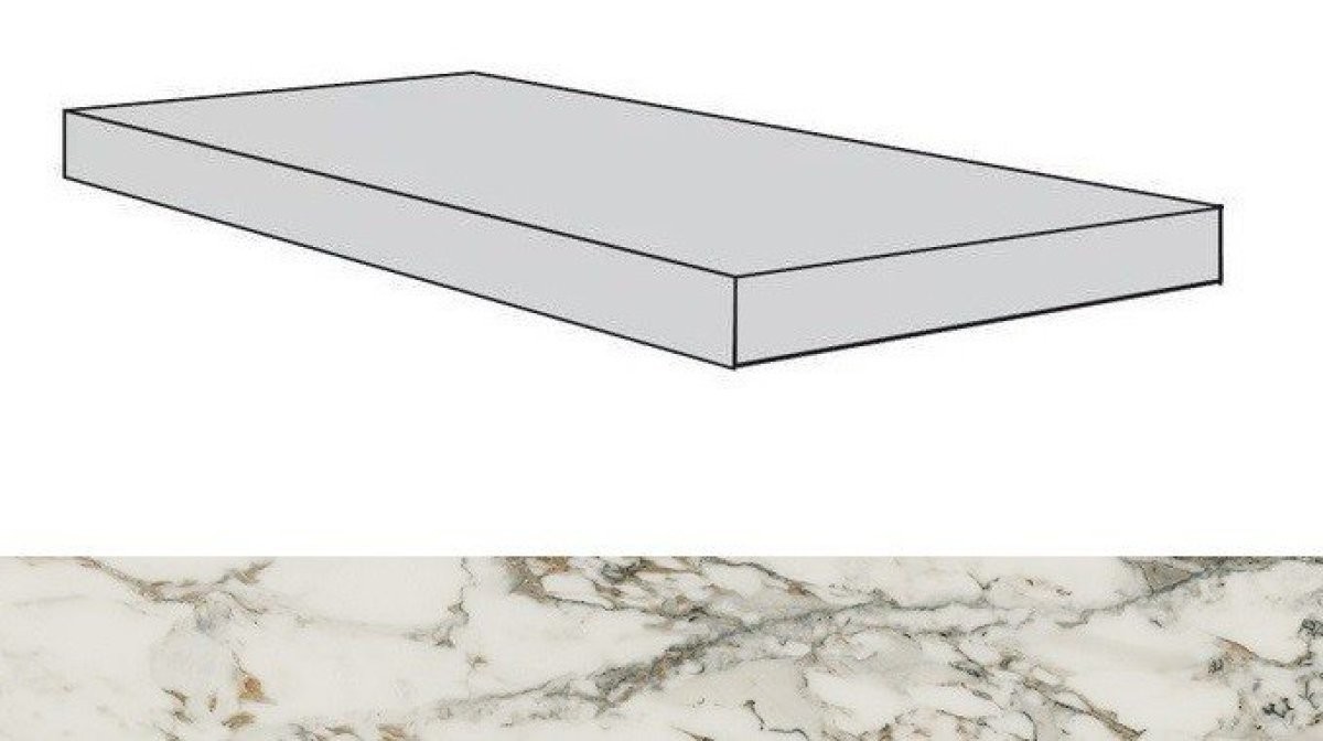 Ступени 620070001336 Allure Capraia Scalino Angolare Sx/Аллюр Капрайя Sx 33x120