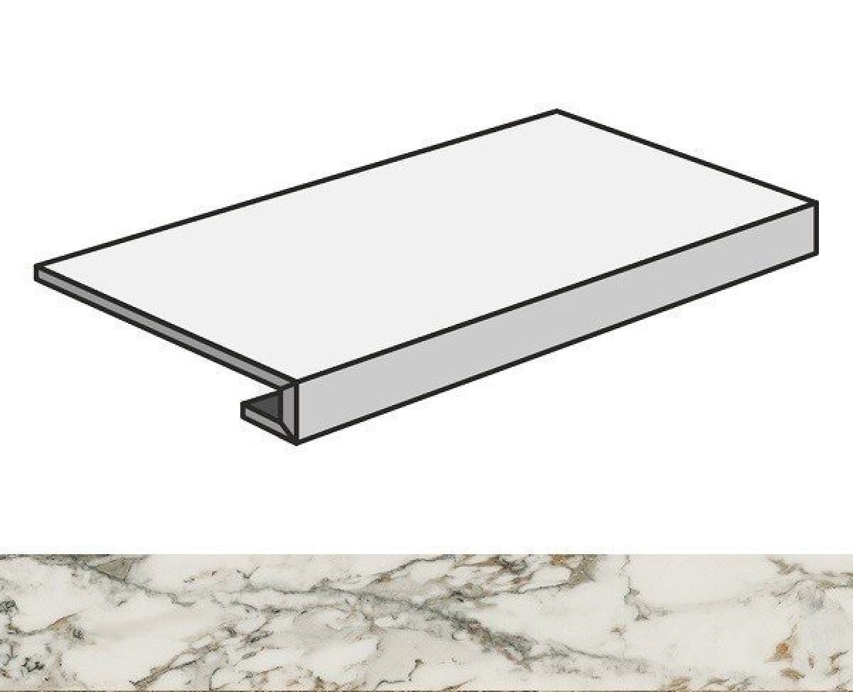 Ступени 620070001328 Allure Capraia Scalino Frontale/Аллюр Капрайя 33x120