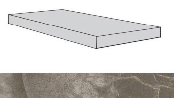 Ступени 620070001337 Allure Grey Beauty Scalino Angolare Sx/Аллюр Грей Бьюти Sx 33x120