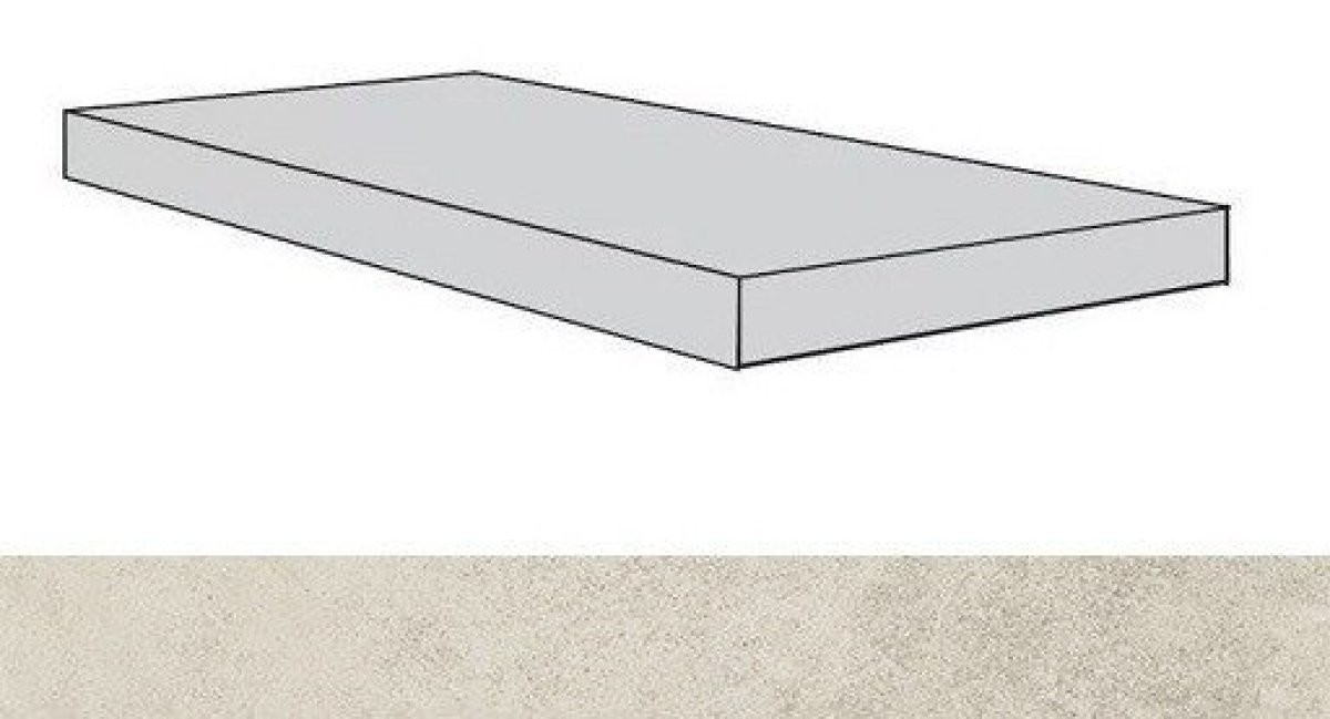 Ступени 620070001407 Drift White Scal.160 Ang.Sx/Дрифт Вайт Ступ.160 Угл.Лев 33x160