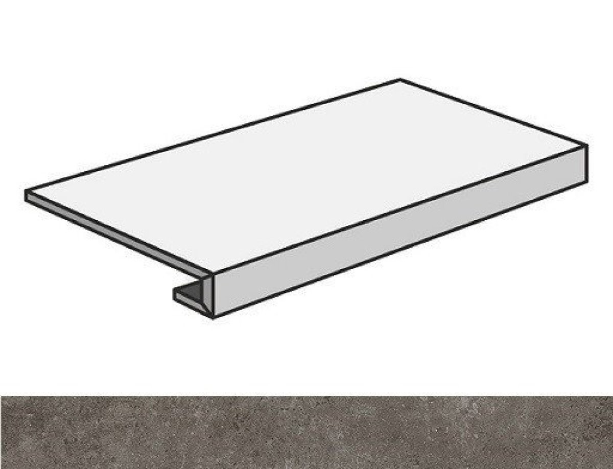 Ступени 620070001316 Drift Grey Scal.60 Front/Дрифт Грей Ступ.60 Фронт 33x60