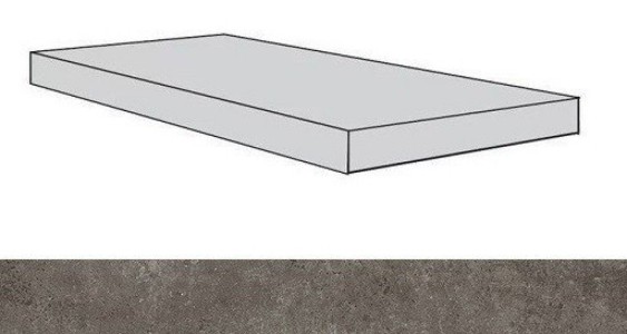 Ступени 620070001397 Drift Grey Scal.80 Ang.Sx/Дрифт Грей Ступ.80 Угл.Лев 33x80