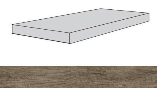 Ступени 620070001383 Iconic Moka Scal.160 Ang Dx/Айконик Мока Ступ.160 Угл.Пр 33x160