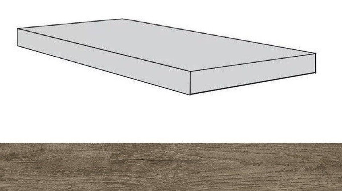 Ступени 620070001386 Iconic Moka Scal.160 Ang Sx/Айконик Мока Ступ.160 Угл.Лев 33x160