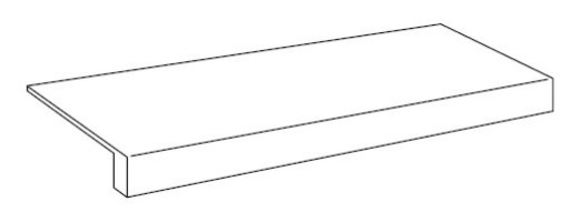 Ступени 620070001709 Victory White Scalino Frontale 33x80