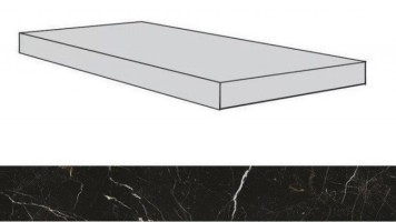 Ступени 620070001746 Allure Imperial Black Scalino Angolare Dx/Аллюр Империал Блэк 33X60