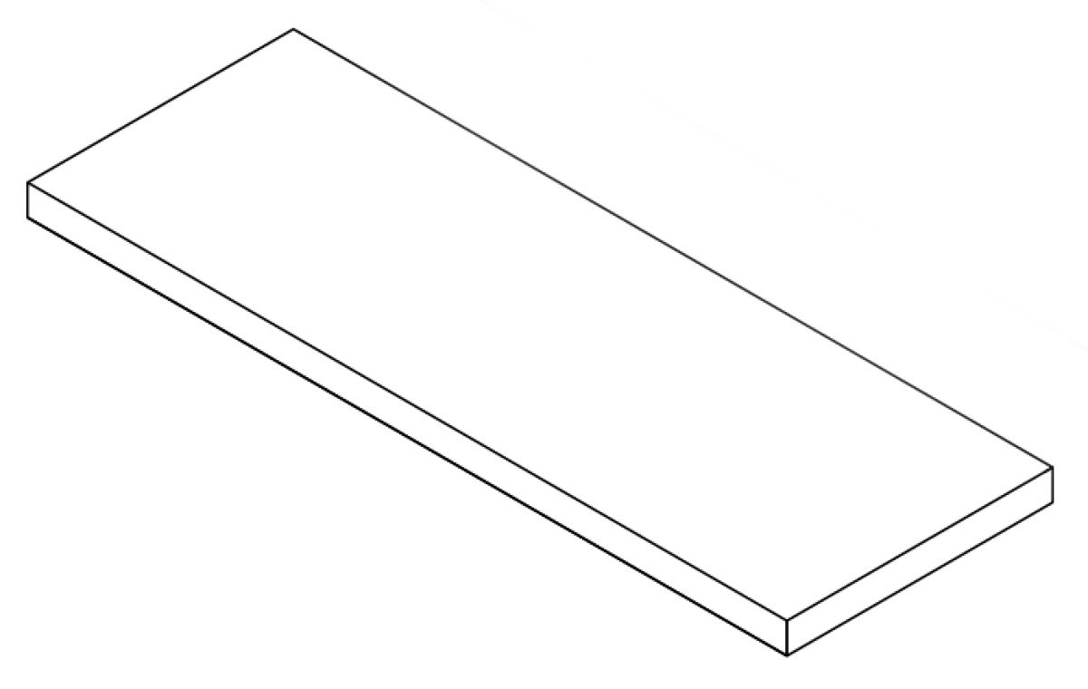 Ступени 620070002034 Epos Grey Scalino Angolare Dx 33x120