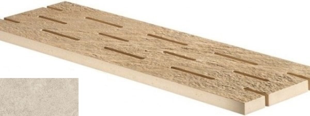 Керамогранит 620090000791 Drift White Griglia 20 20x60