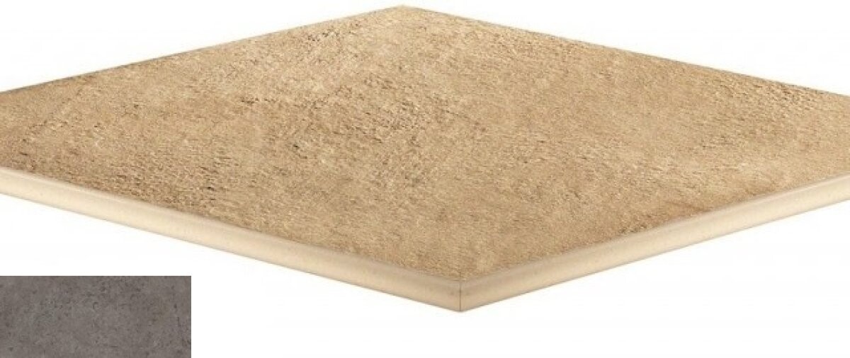 Керамогранит 620090000886 Drift Grey Round Angolare 60x60