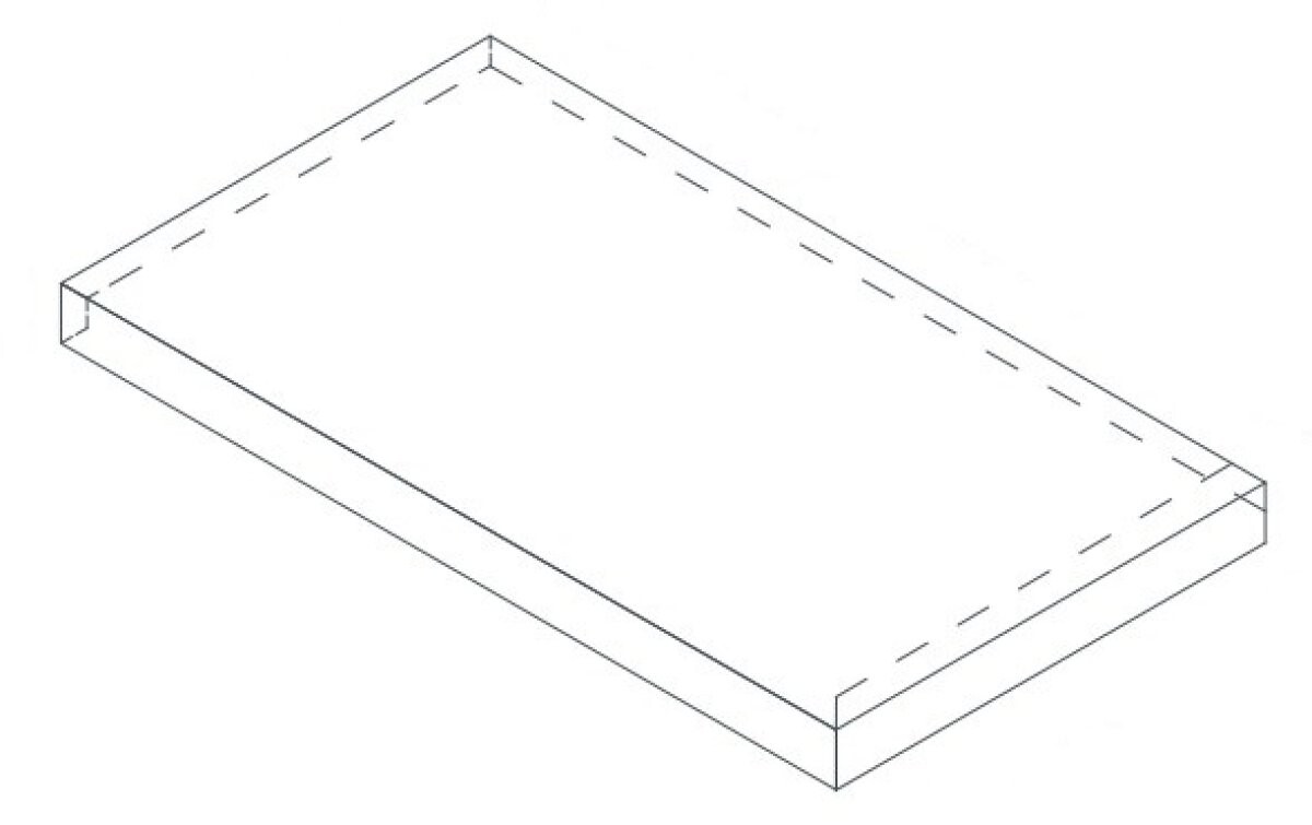 Ступени 620070001828 Drift White Scalino Angolo Sx 33x60