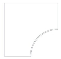 Керамогранит 620090000824 Force Fancy Bordo Curvilineo Round 30 60x60