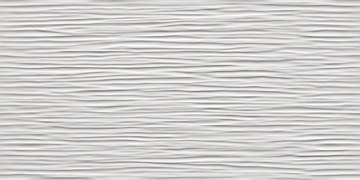 Плитка 8DWG 3D Wall Wave White Glossy 40x80