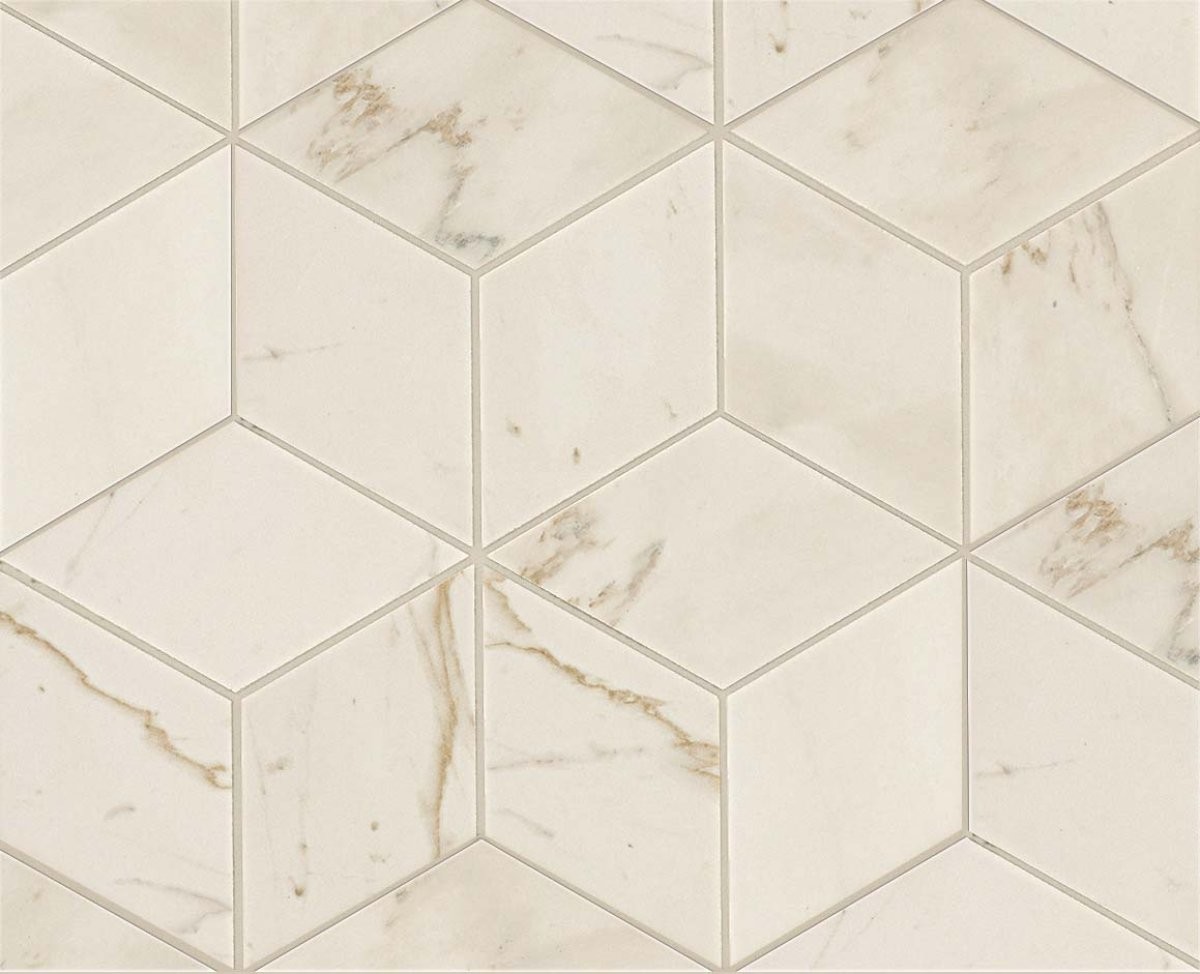 Мозаика ADVM Marvel Cremo Delicato Mos. Esagono Lapp. 30х35