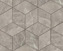 Мозаика ADVO Marvel Grey Fleury Mos. Esagono Lapp 30х35