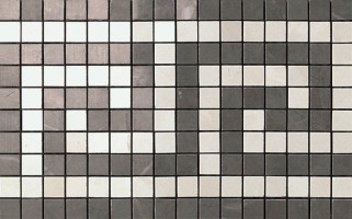 Мозаика ASM9 Marvel Grey/Moon Greca Mosaico 18.5x30