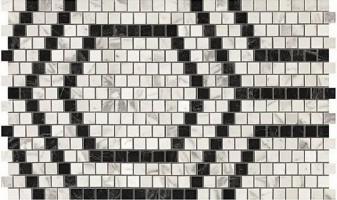 Мозаика ADVA Marvel Mosaico Honeycomb Cold Lappato 30x49