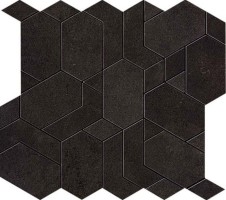 Мозаика AN67 Boost Tarmac Mosaico Shapes 31x33,5