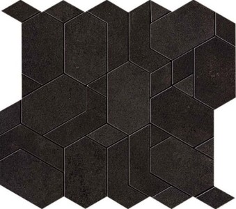 Мозаика AN67 Boost Tarmac Mosaico Shapes 31x33,5