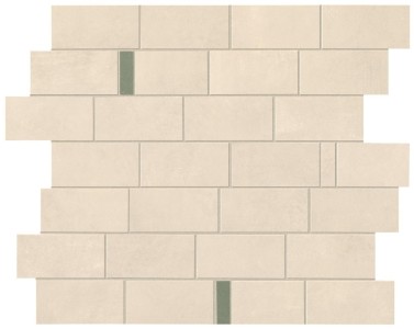 Мозаика 9BMI Boost Pro Ivory Minibrick Pro Olive 29,7x33,3