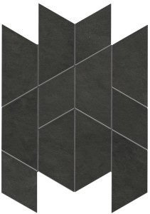 Мозаика A412 Prism Graphite Mosaico Maze Silk 31x35,7