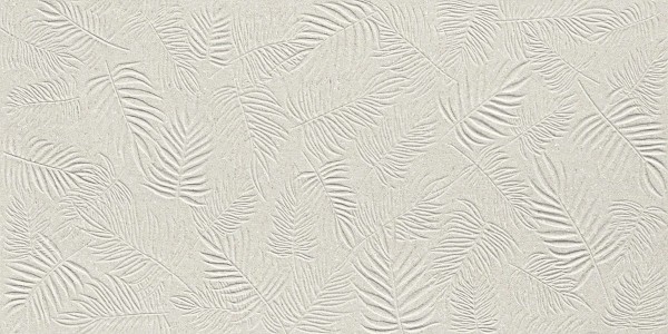 Плитка A58A 3D Wall Carve Leaf Pearl 40x80