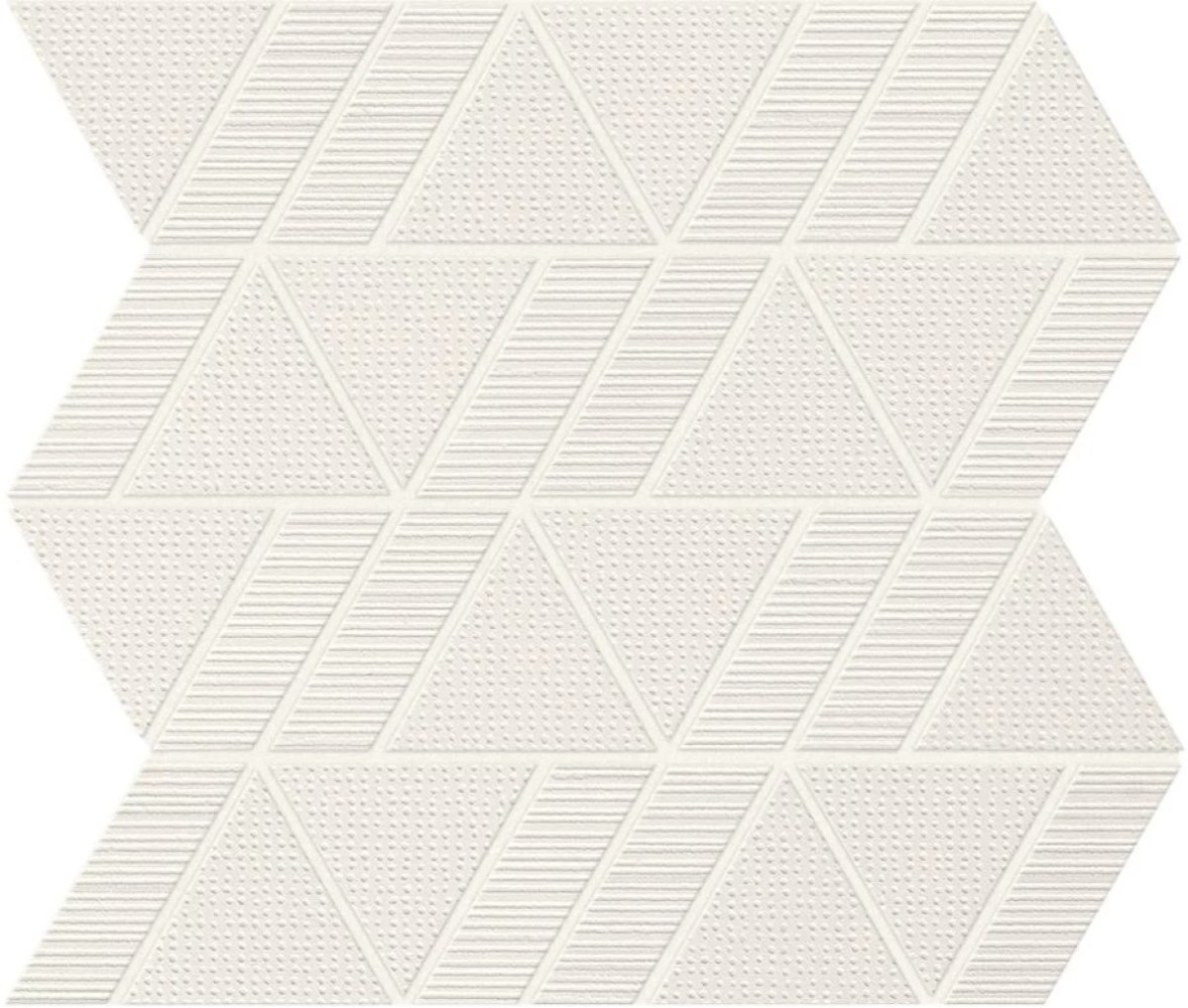 Мозаика A6SP Aplomb White Mosaico Triangle 31,5x30,5