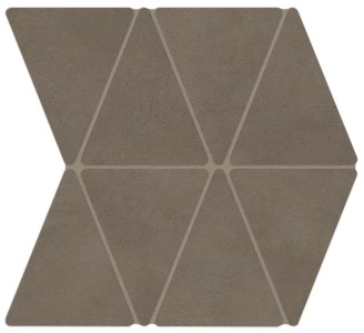 Мозаика A7CQ Boost Natural Umber Mosaico Rhombus 36,7x33,8