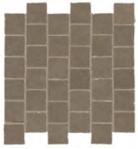 Мозаика A7CI Boost Natural Umber Mosaico Tumbled 31x31