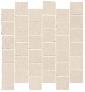 Мозаика A7CF Boost Natural Kaolin Mosaico Tumbled 31x31