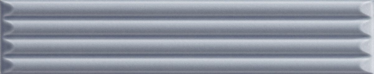 Плитка 192137 Up Cannettato Blue Glossy 25x5