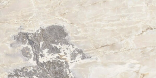 Керамогранит 765899 Onyx&More White Blend Glossy Ret 6mm 120x240
