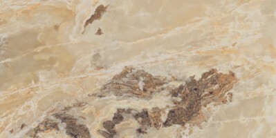 Керамогранит 765901 Onyx&More Golden Blend Glossy Ret 6mm 120x240